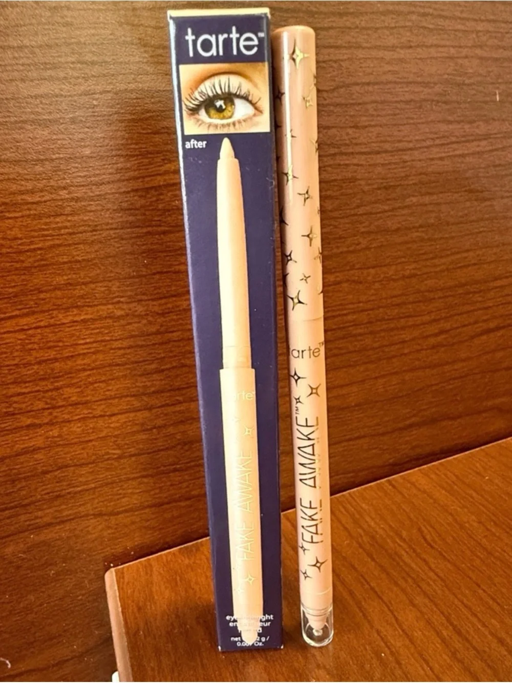 NIB Tarte Universal Nude Fake Awake Brightening Eye Pencil Eyeliner